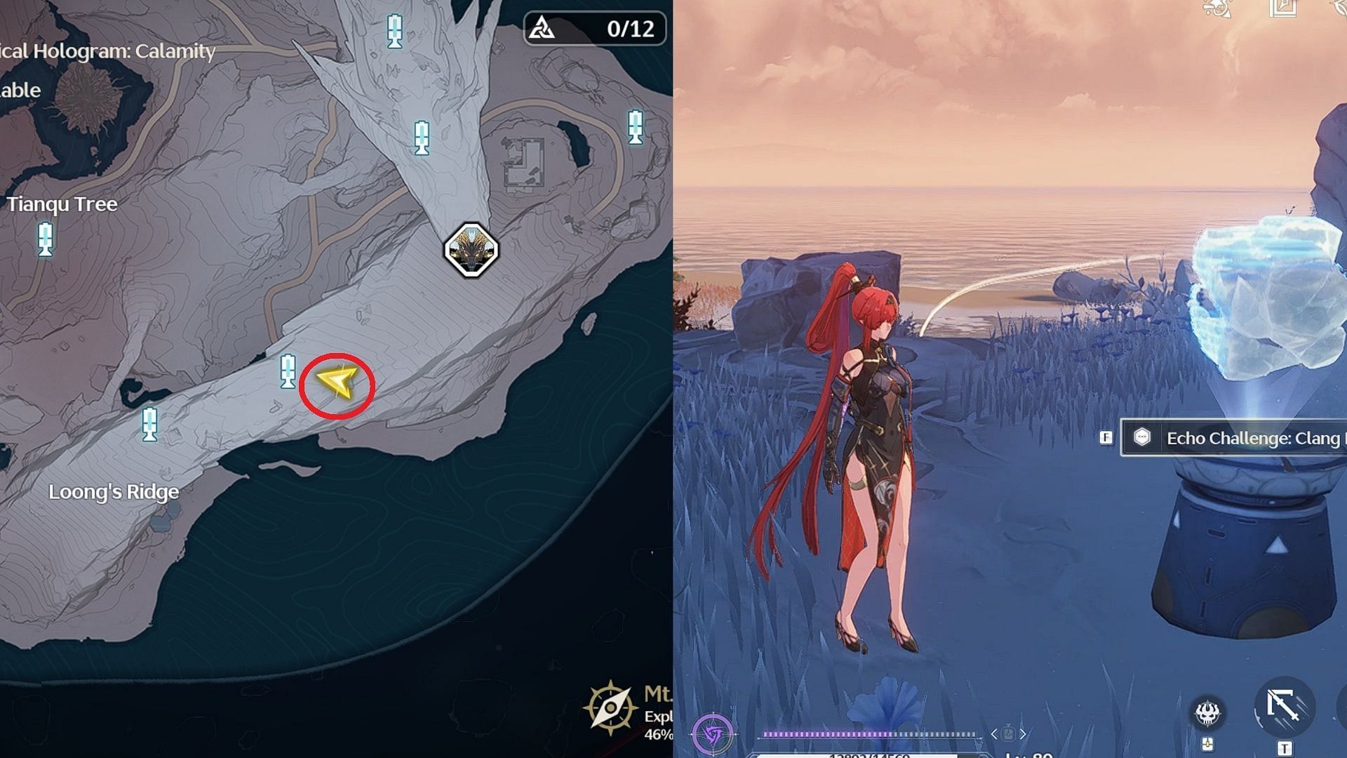 Another Loong's Ridge Echo Challenge (Image via Kuro Games)